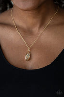 Paparazzi Timeless Tranquility - Gold Necklace