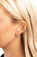 Paparazzi Admirable Arches - Silver Hoop Earrings