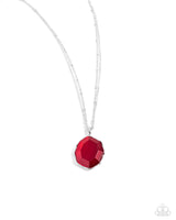 Paparazzi Showstopping Season - Red Necklace