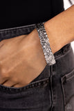 Paparazzi Grounded Grace - Silver Bracelet