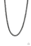 Paparazzi Big Talker - Black Men’s Necklace