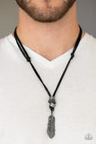 Paparazzi That QUILL Be The Day - Black Men’s Necklace