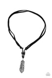 Paparazzi That QUILL Be The Day - Black Men’s Necklace