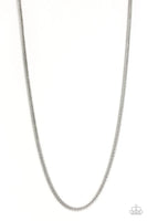 Paparazzi Killer Crossover - Silver Men’s Necklace