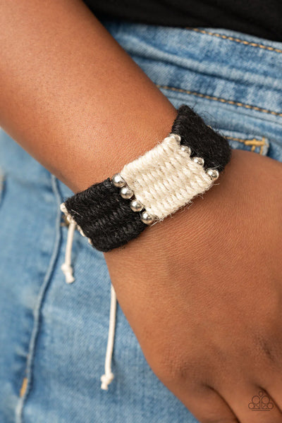 Paparazzi High Tides - Black Bracelet