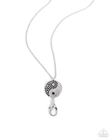 Paparazzi Yin and Yang Year - Black Lanyard Necklace