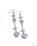 Paparazzi Blissful Balance - Blue Earrings