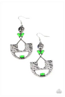 Paparazzi Modern Day Mecca - Green Earrings