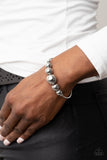 Paparazzi Bead Creed - Silver Bracelet