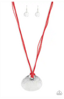 Paparazzi Rural Reflex - Red Necklace