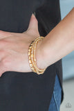 Paparazzi Hello Beautiful - Gold Bracelet