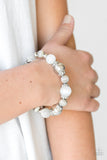 Paparazzi Once Upon A MARITIME - White Bracelet