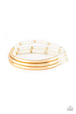 Paparazzi City Pretty - Gold Bracelet