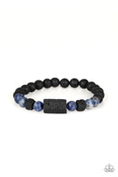 Paparazzi Zenned Out - Blue Urban Bracelet