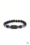 Paparazzi Zenned Out - Blue Urban Bracelet