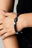 Paparazzi A Hundred and ZEN Percent - Blue Urban Bracelet