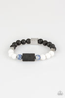 Paparazzi Run Out The BLOCK - Blue Urban Bracelet