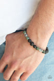 Paparazzi Strength - Green Urban Bracelet