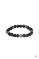 Paparazzi Enlivened - Green Urban Bracelet