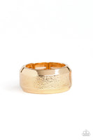 Paparazzi Checkmate - Gold Men’s Ring