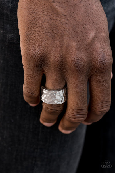 Paparazzi Self-Made Man - Silver Men’s Ring