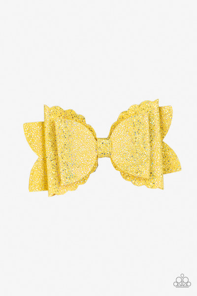 Paparazzi Sugar Rush - Yellow Hair Clip