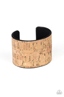 Paparazzi Up To Scratch - Brown Bracelet