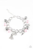 Paparazzi Lady Love Dove - Pink Bracelet