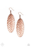 Paparazzi Radiantly Radiant - Copper Earrings