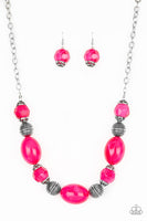 Paparazzi Ice Melt - Pink Necklace