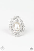 Paparazzi Radiantly Regal - White Ring