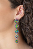 Paparazzi Drippin In Starlight - Multi Post Earrings