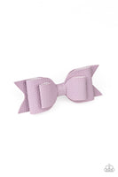 Paparazzi BOW Wow Wow - Purple Hair Clips