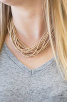 Paparazzi Wide Open Spaces - Brown Necklace