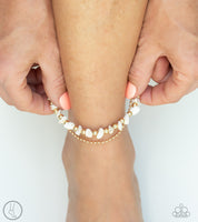 Paparazzi Beach Expedition - Gold Anklet