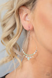 Paparazzi Exquisitely Ethereal - Green Earrings