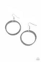 Paparazzi Wildly Wild-lust - Silver Earrings