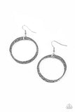 Paparazzi Wildly Wild-lust - Silver Earrings