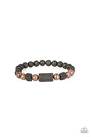 Paparazzi Zenned Out - Brown Urban Bracelet