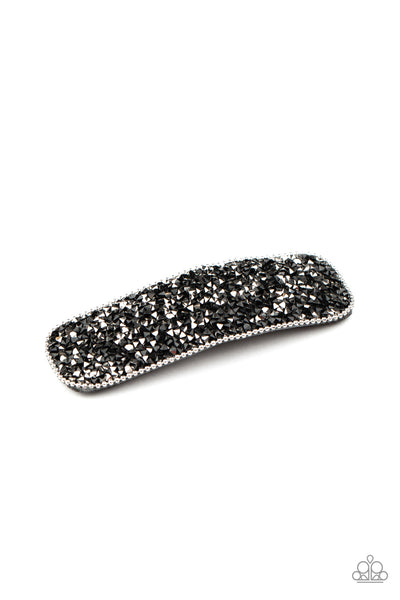 Paparazzi From HAIR On Out - Black Hair Clip