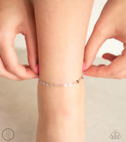 Paparazzi Beach Shimmer - Silver Anklet