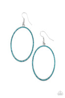 Paparazzi Dazzle On Demand - Blue Earrings