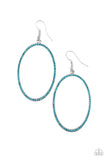 Paparazzi Dazzle On Demand - Blue Earrings