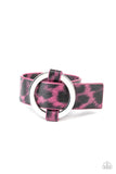 Paparazzi Jungle Cat Couture - Pink Wrap Bracelet