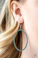 Paparazzi Dazzle On Demand - Blue Earrings