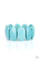 Paparazzi Dramatically Nomadic - Blue Bracelet