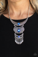 Paparazzi Lunar Enchantment - Blue Necklace