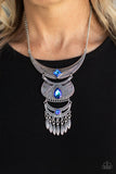 Paparazzi Lunar Enchantment - Blue Necklace