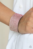 Paparazzi Fade Out - Pink Wrap Bracelet