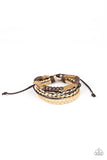 Paparazzi Woodland Wayfarer - Brown Bracelet